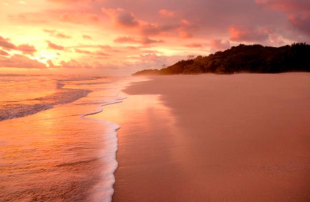 Costa Rican beach